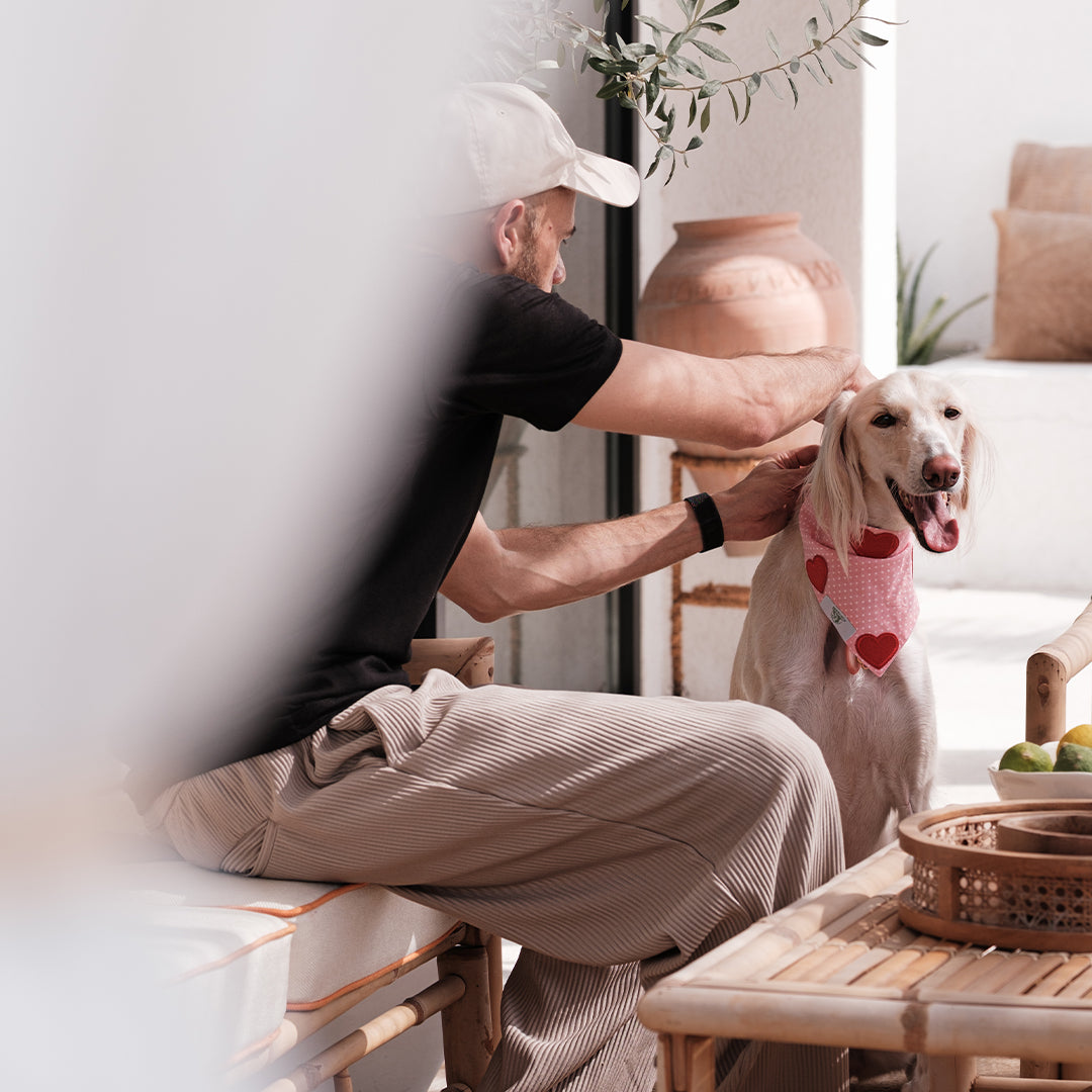 I heart you Bandana -Medium