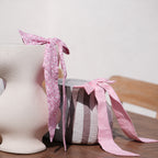 Pink Floral bowtie M -Love is Love