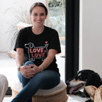 LOVE IS LOVE T Shirt -Black