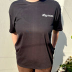 DOG MOM T SHIRT (BLACK)