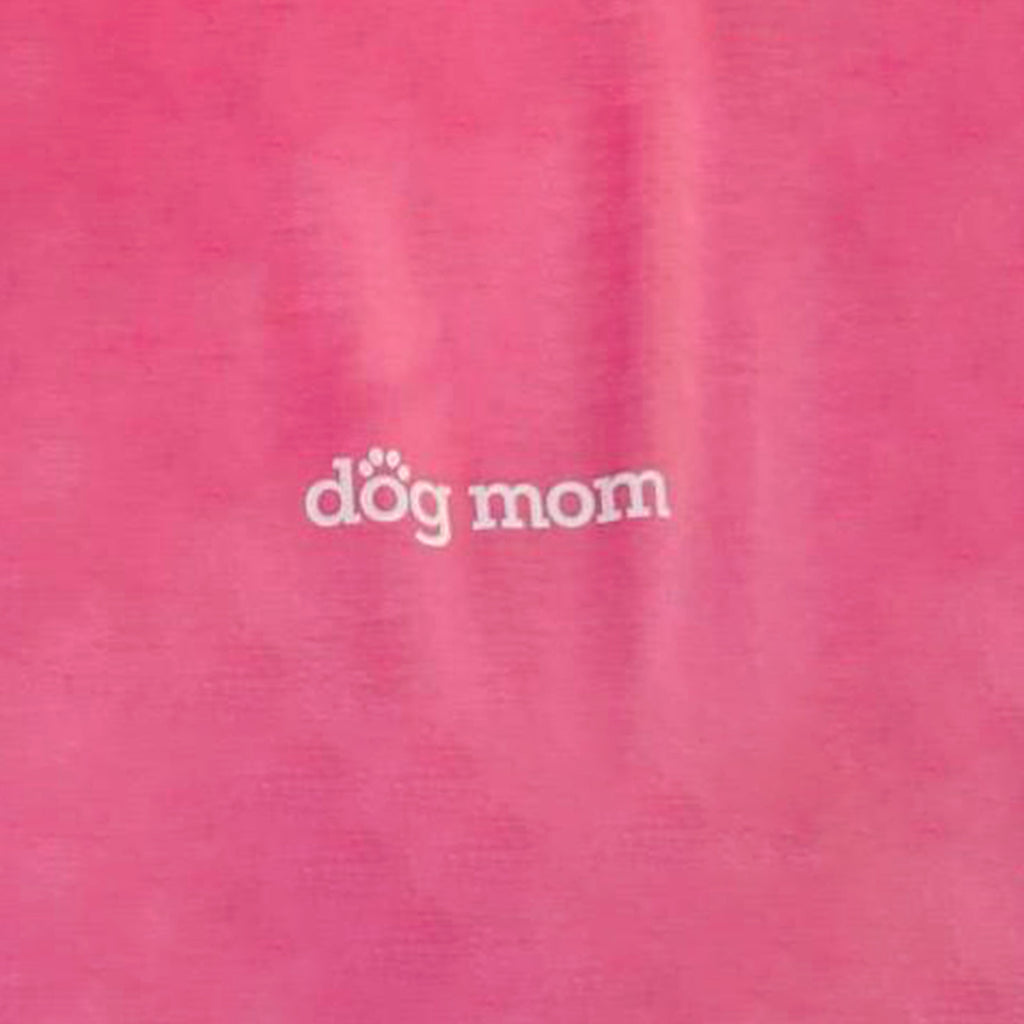 DOG MOM T SHIRT (Light Pink)