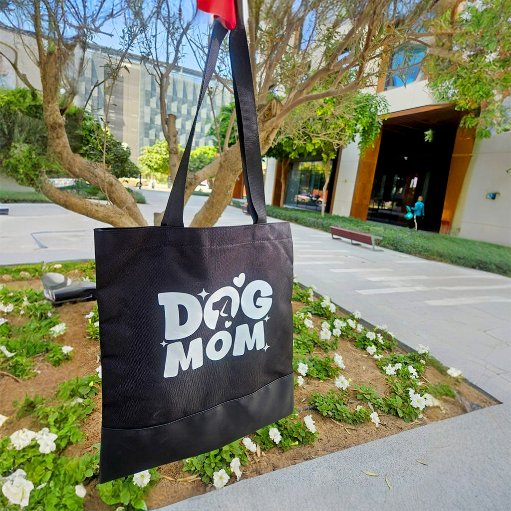 DOG MOM TOTE BAG