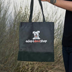 ADOPT DONT SHOP TOTE BAG