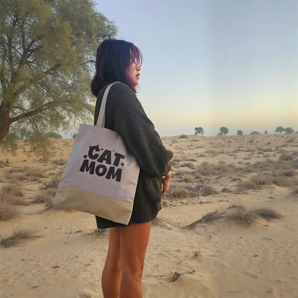 CAT MOM TOTE BAG