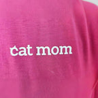 CAT MOM T SHIRT (Pink)